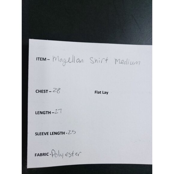 Magellan Classic Fit Shirt Men's Size Medium Gray - Picture 6 of 7